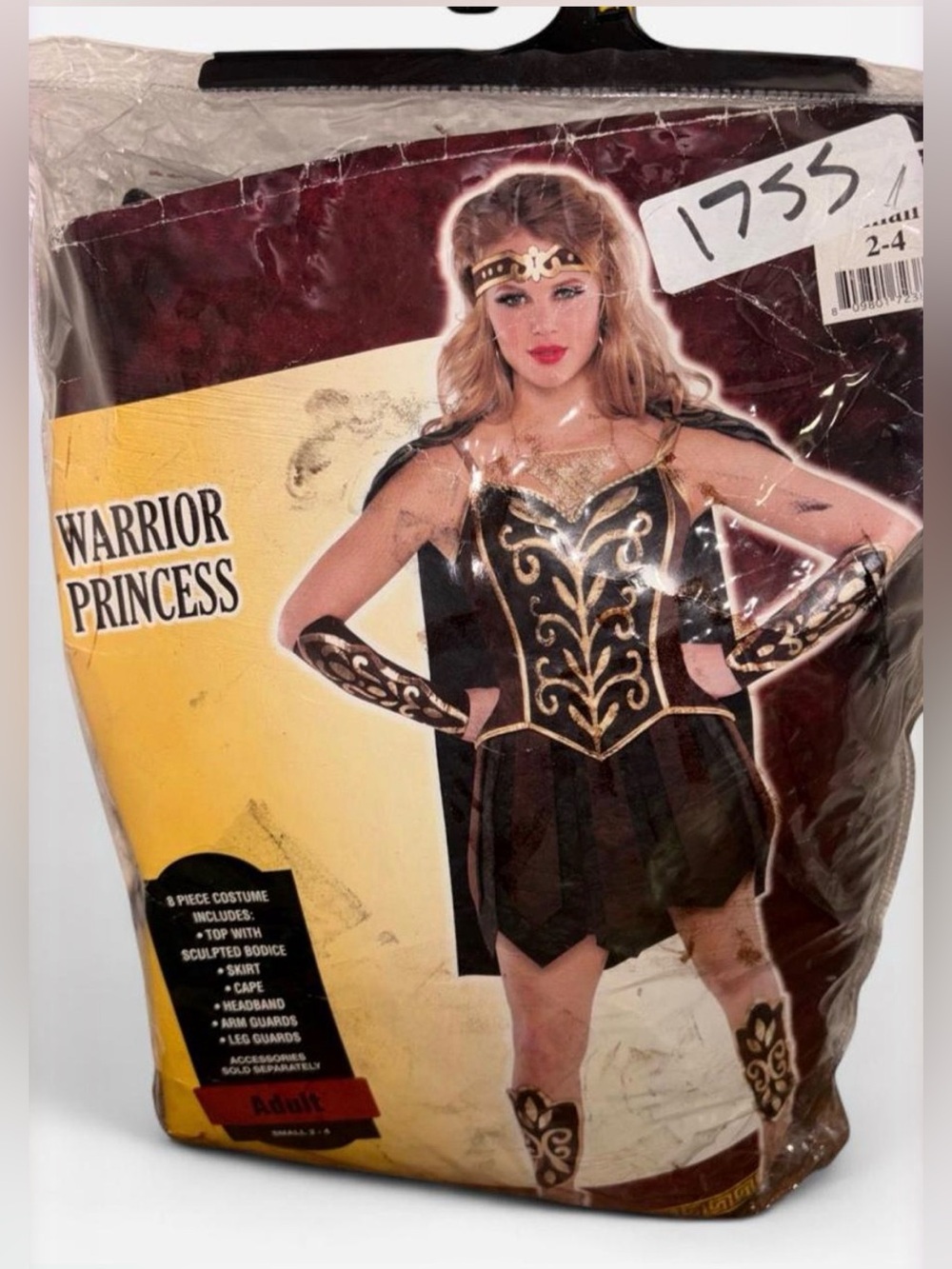 Adult women’s Warrior Princess Costume -